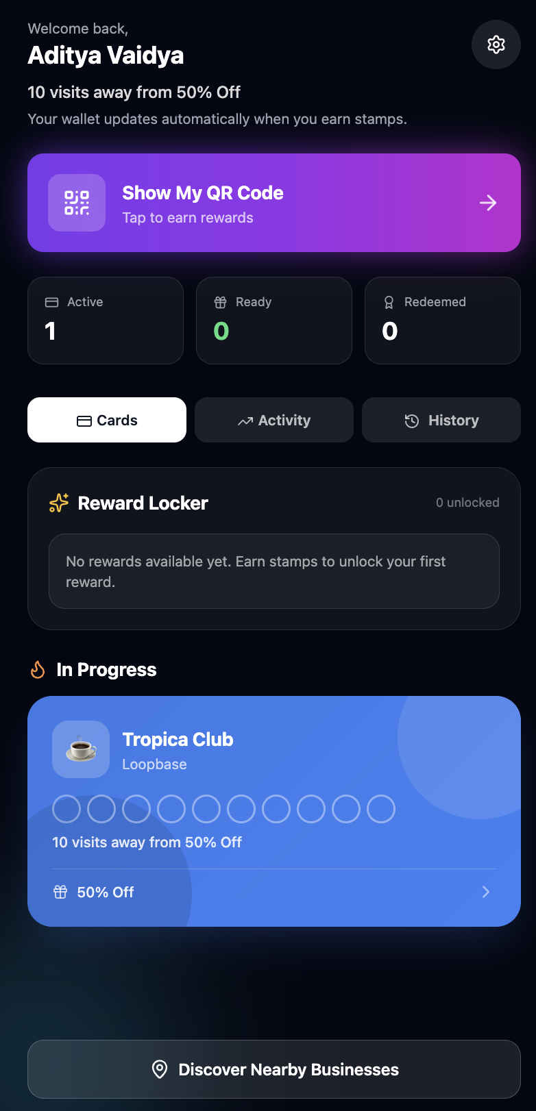 Wallet pass preview
